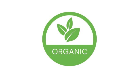 Vogue Removable Organic Food Packaging Labels (1000 pack)