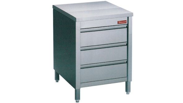 Diamond TACS67/U Working Table On Cupboard With 3 Drawers
