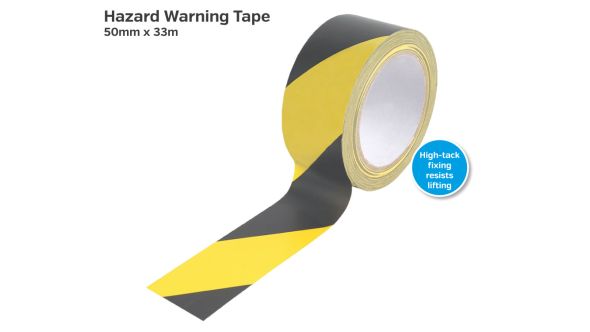 Roll of Hazard Warning Adhesive Floor Tape