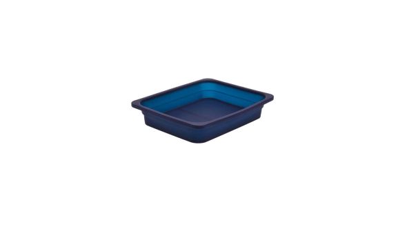 Primeware Flexepan  - Silicone Oven to Table Gastronorm Dishes 1/2GN 65mm Deep - 5 Colours-Blue