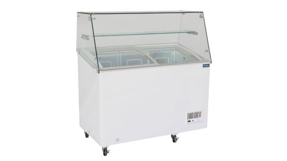 Polar G-Series Display Chest Freezer with Glass Surround 270Ltr