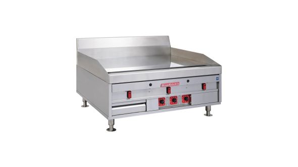 MagiKitch'n Heavy Duty Chrome Griddle MKG36