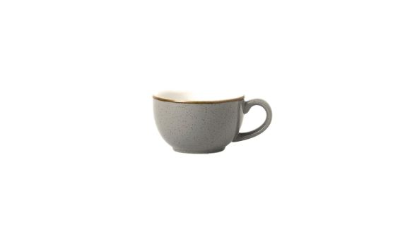 Churchill Stonecast Grey Cappuccino Cups 170ml (12 Pack) SPGSCB061