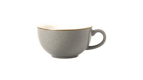 Churchill Stonecast Grey Cappuccino Cups 280ml (12 Pack) SPGSCB111