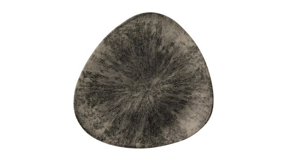 Churchill Stone Quartz Black Lotus Plates 254mm (12 Pack) STQBTR101