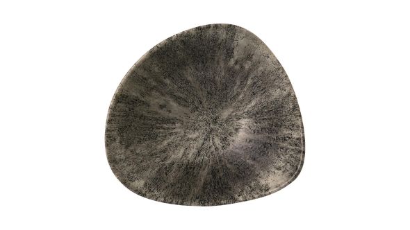 Churchill Stone Lotus Bowls Quartz Black 235mm (12 Pack) STQBTRB91