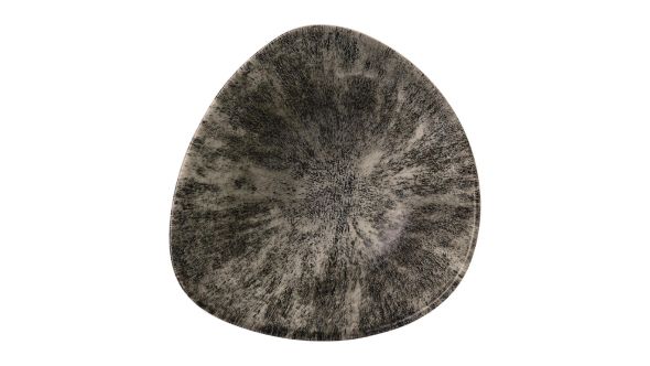 Churchill Stone Lotus Bowls Quartz Black 185mm (12 Pack) STQBTRB71