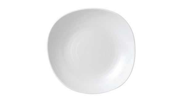 Dudson White Organic Coupe Wobbly Bowls 295mm (6 Pack) WHDUDW291
