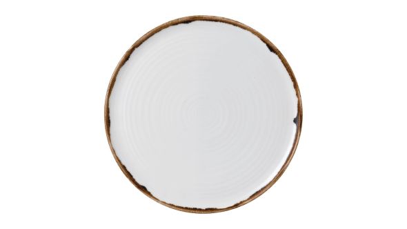 Dudson Harvest Organic Coupe Flat Plates Natural 318mm (6 Pack) HVNADU311