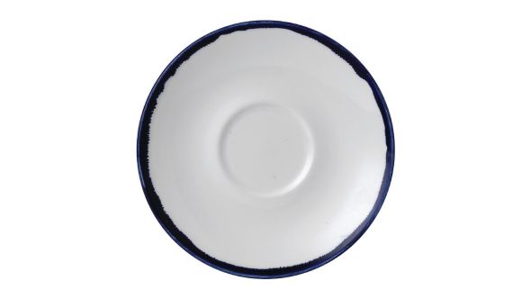 Dudson Harvest Cappuccino Saucers Ink 158mm (12 Pack) HVINCSS 1
