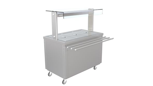 Parry FS-HB5 Flexi Serve Hot Cupboard With Bain Marie Top & Hot Gantry