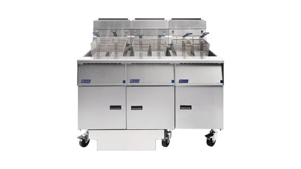 Pitco Solstice Free Standing Natural Gas Filtration Fryer G14S/FD-FFF