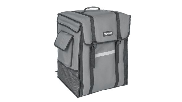Vogue Insulated Delivery Back Pack Grey 550x400x400mm