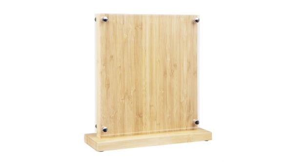 Vogue Wood Acrylic Magnetic Knife Block
