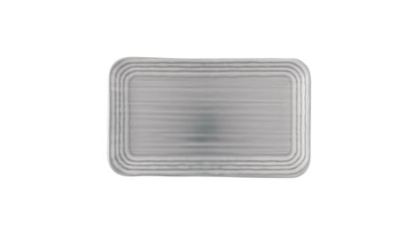 Dudson Harvest Norse Organic Rectangular Plates Grey 270x160mm (12 Pack) NOGYDOB11