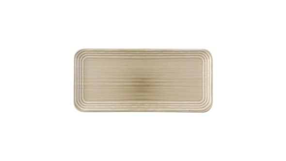 Dudson Harvest Norse Linen Organic Coupe Rect Platter 338x155mm (6 Pack) NOLIDOB21