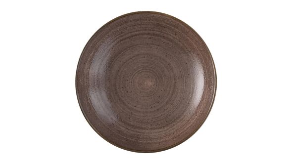 Churchill Stonecast Raw Evolve Coupe Bowls Brown 248mm (12 Pack) SRBREVB91