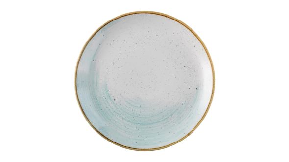 Churchill Stonecast Accents Evolve Coupe PlateS Duck Egg 286mm (12 Pack) ASDEEV111