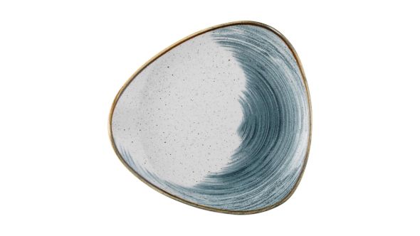 Churchill Stonecast Accents Lotus Plate Blueberry 229mm (12 Pack) ASBLTR9 1