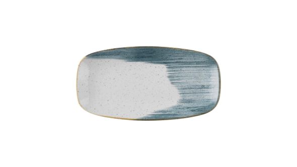 Churchill Stonecast Accents Chefs Oblong Plate Blueberry 287x152mm (12 Pack) ASBLXO111