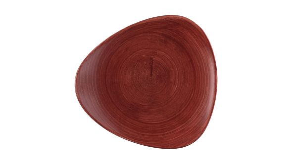 Churchill Stonecast Patina Lotus Plate Red Rust 229mm (12 Pack) PARETR9 1