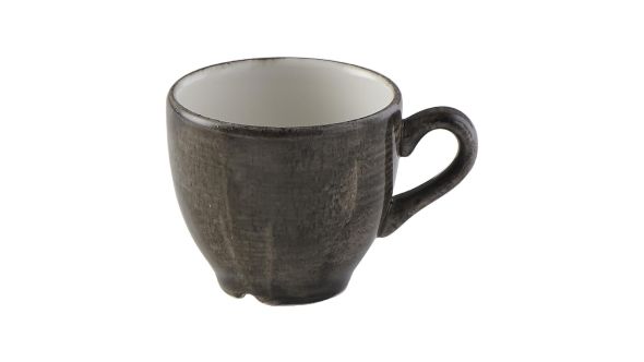 Churchill Stonecast Patina Espresso Cup Iron Black 99ml (12 Pack) PAIBCEB91