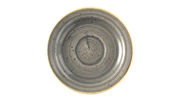 Churchill Stonecast Profile Saucers Grey 150mm (12 Pack) SPGSVSM 1