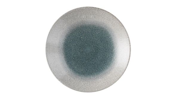 Churchill Raku Duo Agate Evolve Coupe Plate Topaz 286mm (12 Pack) RDATEV111