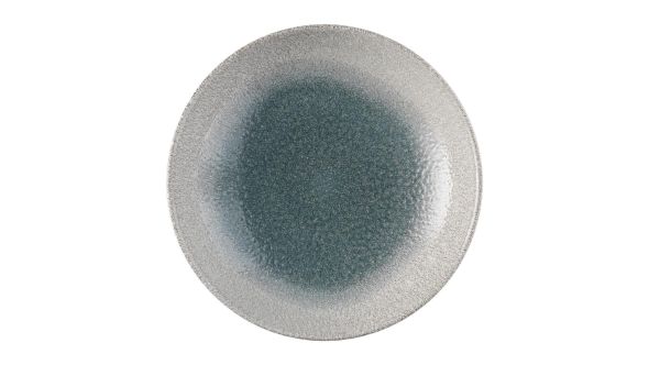 Churchill Raku Duo Agate Evolve Coupe Plates Topaz 260mm (12 Pack) RDATEV101