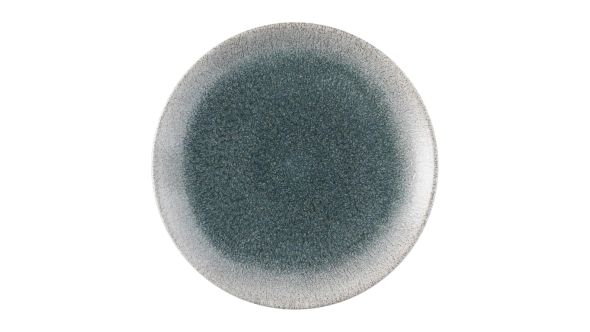 Churchill Raku Duo Agate Evolve Coupe Plate Topaz 219mm (12 Pack) RDATEVP81