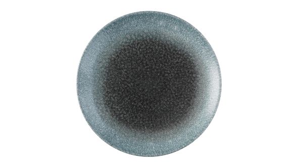 Churchill Raku Duo Evolve Coupe Plates Topaz Quartz 286mm (12 Pack) RDTQEV111
