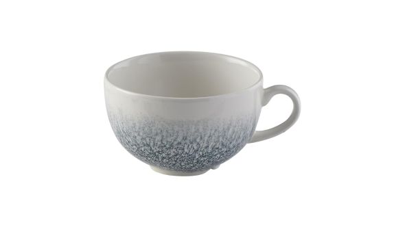 Churchill Raku Duo Cappuccino Cups Topaz Blue 340ml (12 Pack) RKTBCB281