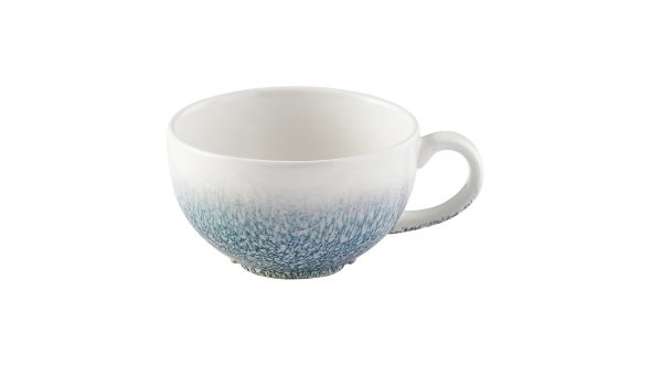 Churchill Raku Duo Cappuccino Cup Topaz Blue 227ml (12 Pack) RKTBCB201