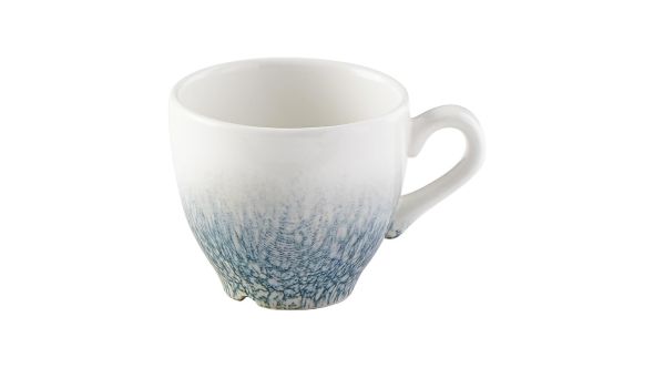 Churchill Raku Duo Espresso Cup Topaz Blue 99ml (12 Pack) RKTBCEB91