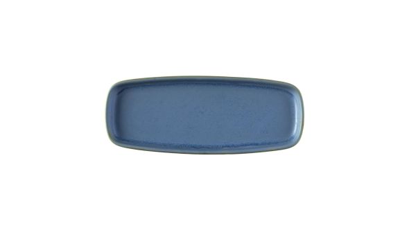 Churchill Emerge Oslo Blue Oblong Plates 254x77mm (6 Pack) EMBLEP251