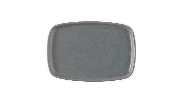 Churchill Emerge Seattle Grey Oblong Plates 222x152mm (6 Pack) EMGYEP221