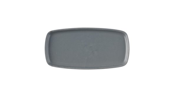 Churchill Emerge Seattle Grey Oblong Plates 287x146mm (6 Pack) EMGYEP301