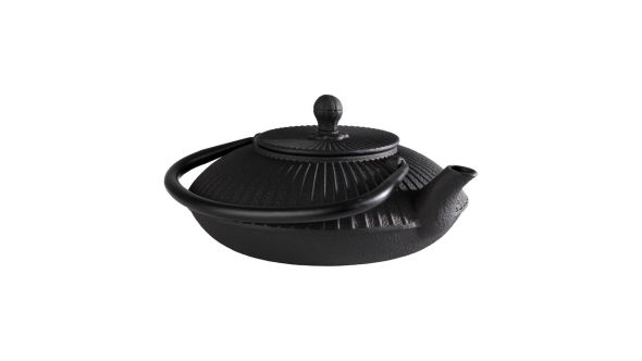 APS Asia Teapot Black 195 x 180mm 10991