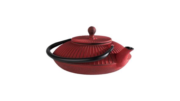 APS Asia Teapot Red 195 x 180mm