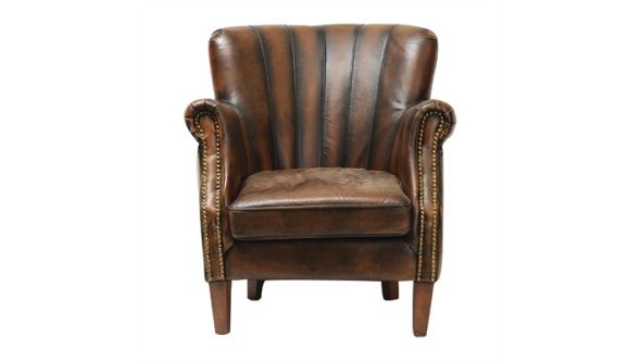 Everyday Lancaster Leather Chair Chestnut FT441