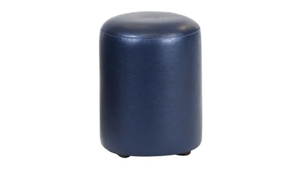 Everyday Cylinder Faux Leather Bar Stool Midnight (2 Pack) FT452