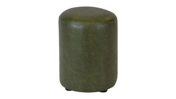 Everyday Cylinder Faux Leather Bar Stool Juniper (2 Pack) FT454