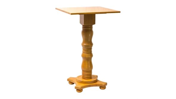 Everyday Islington Poseur Square Table Soft Oak 700x700mm FT508