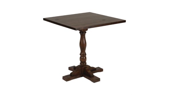 Everyday Oxford Vintage Wood Pedestal Square Table 760x760 FT510
