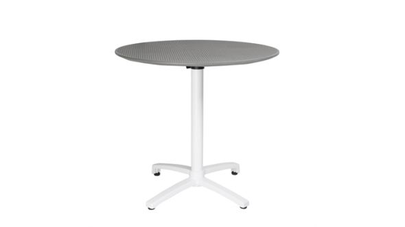 Bolero Bolero Folding Polypropylene Table 800mm Dark Grey FT621