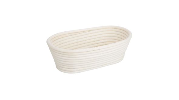 Vogue Rattan Proving Oval Basket 250x150x80mm