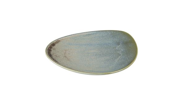 Olympia Ember Triangle Plates Blue 250mm (6 Pack) FU179