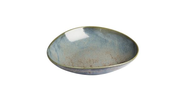 Olympia Ember Triangle Bowls Blue 245mm (4 Pack) FU181