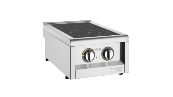 Buffalo 600 Series Double Zone Induction Hob 3kW