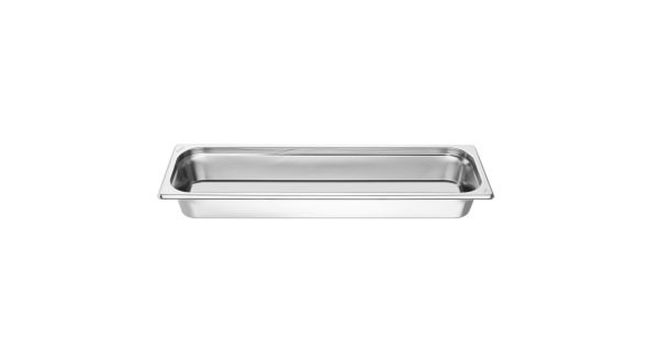 Vogue Stainless Steel Gastronorm 2/4 Tray 65mm